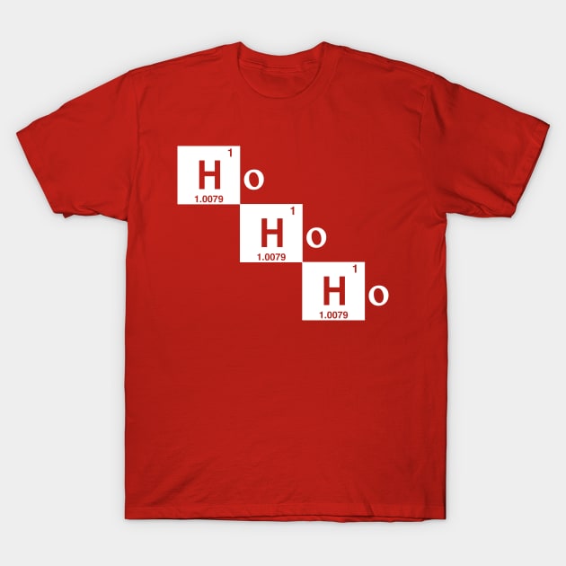 Christmas Chemistry T-Shirt by fishbiscuit